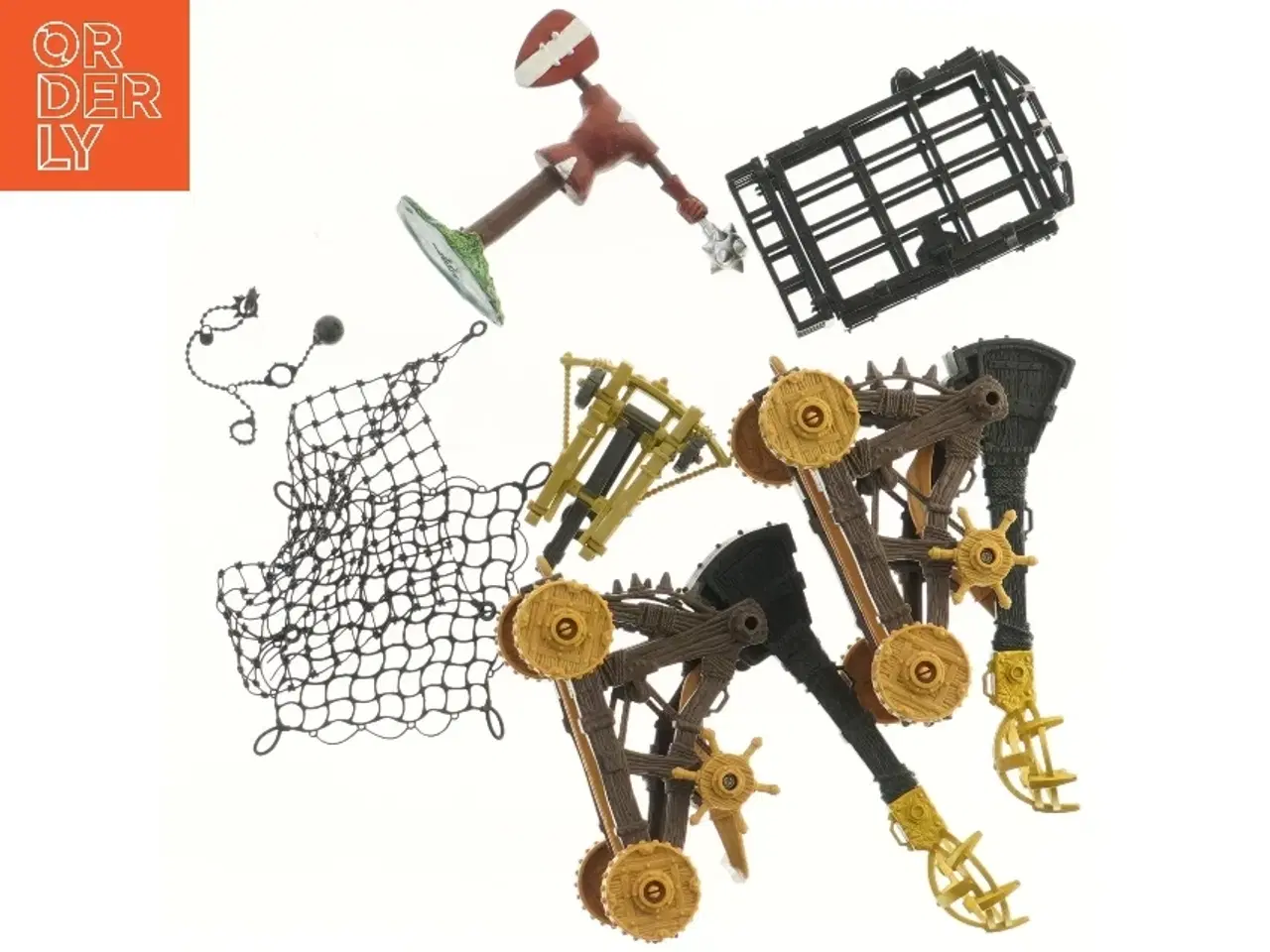 Billede 3 - Middelalder Legetøjskrigssæt (str. 12 cm)