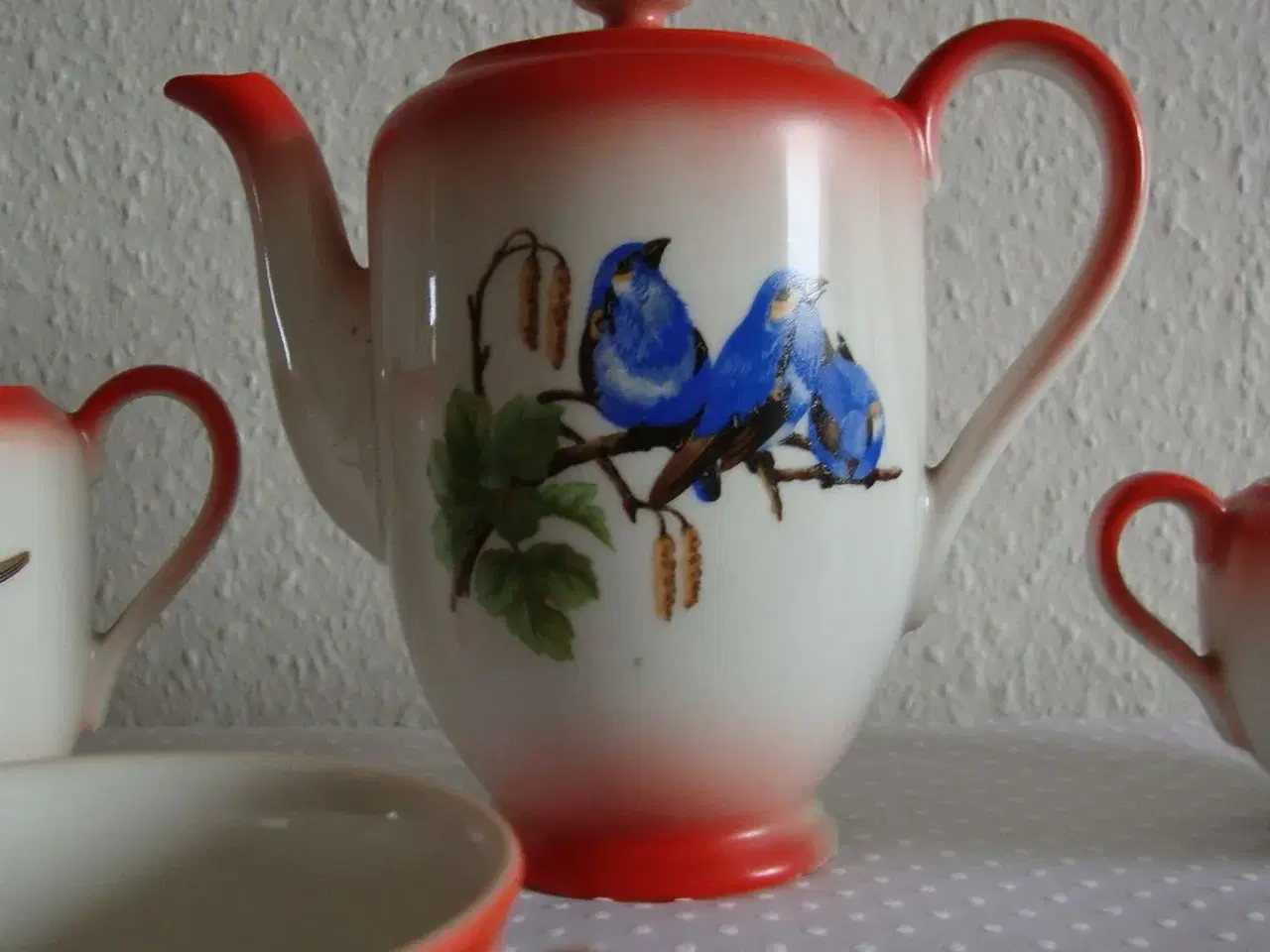 Billede 2 - Børnekaffestel i porcelæn ca 1940