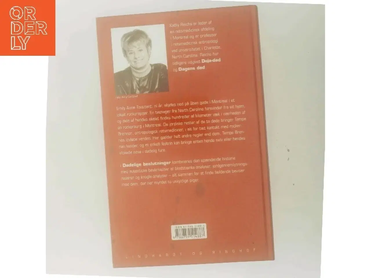 Billede 3 - Dødbringende beslutninger af Kathy Reichs (Bog)