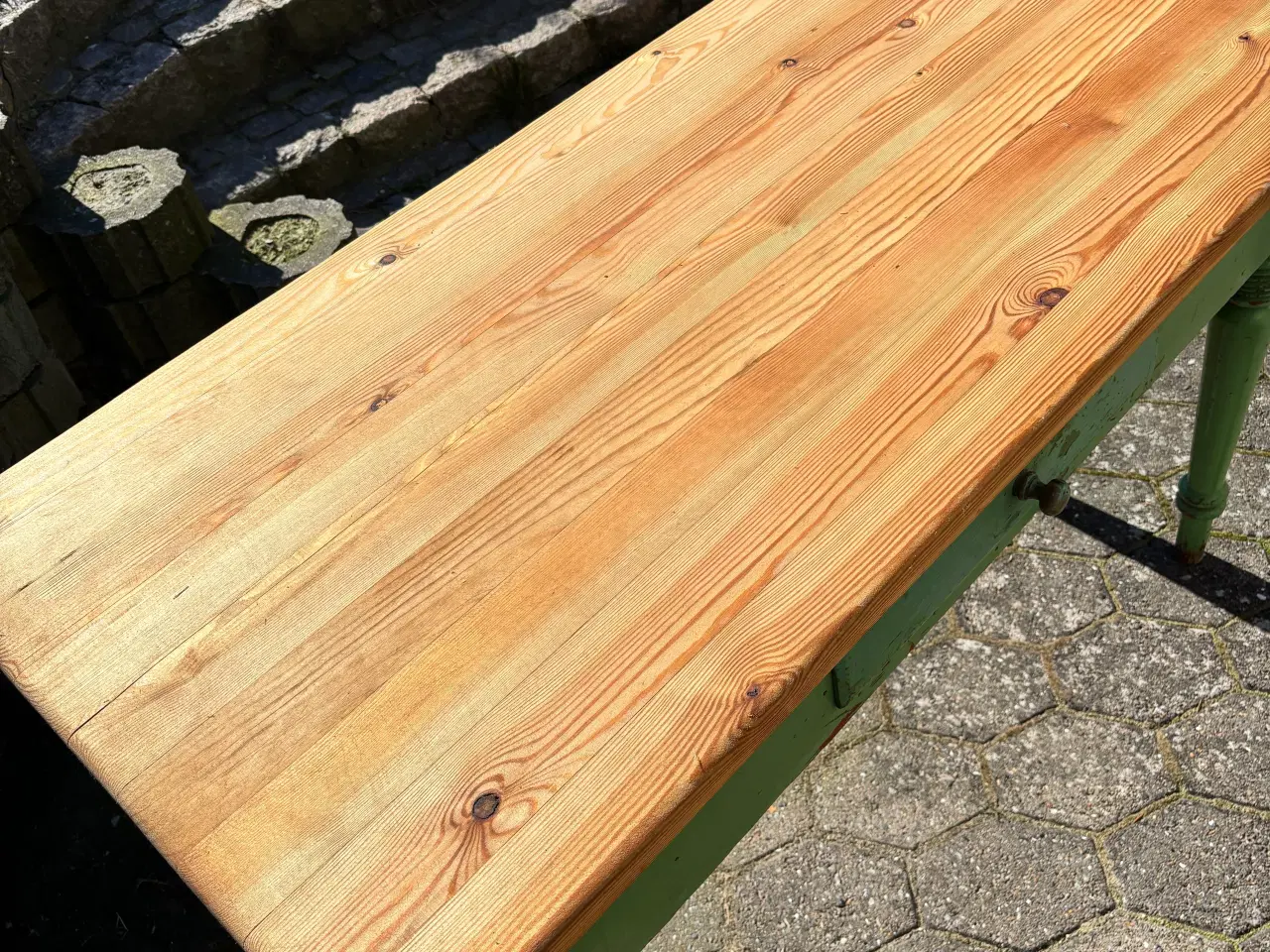 Billede 5 - Gammelt antikt spisebord