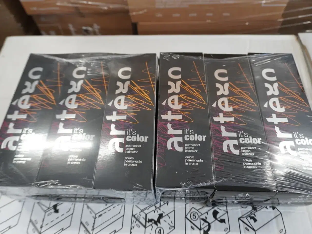 Billede 2 - Kasse med hårfarve, Artego BeautyFusion 100ml