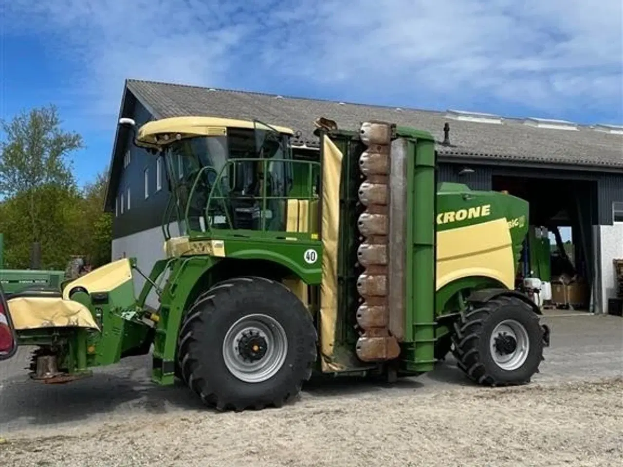 Billede 7 - KRONE BIG M 450 grassking med snegle