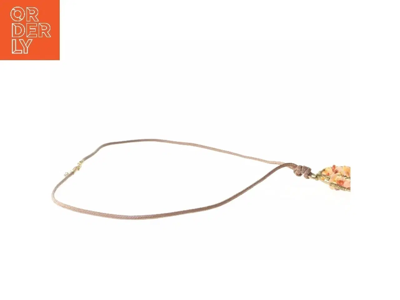 Billede 3 - Halskæde med livets træ vedhæng (str. 33 cm)