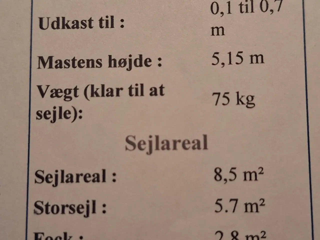 Billede 3 - sjov og hyggelig strandjolle, med trailer