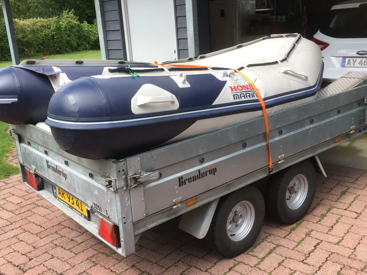 Billede 4 - Gummibåd 3 m, Honda motor 6HK