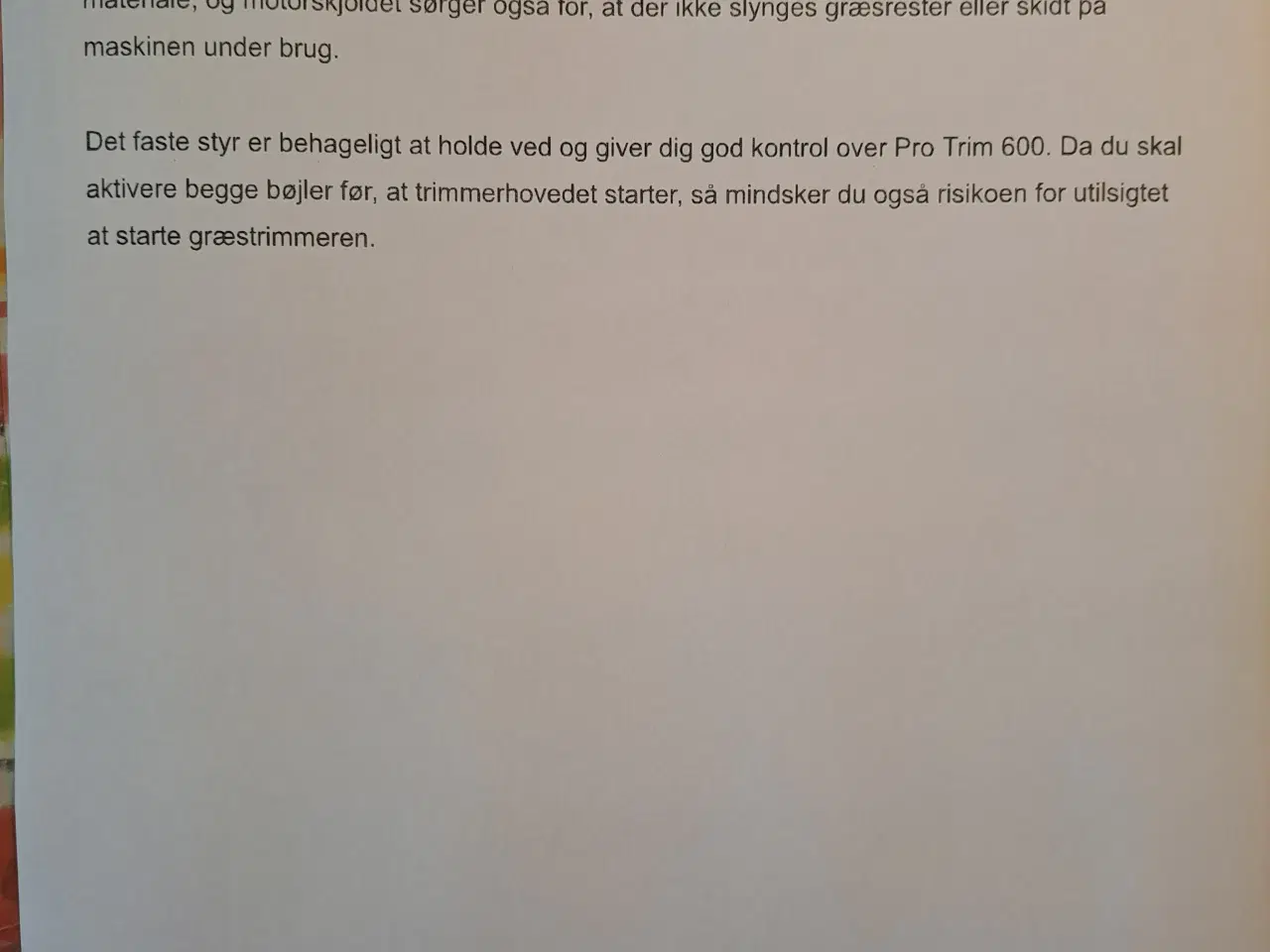 Billede 7 - Texas Pro Trim 600 græstrimmer m/hjul