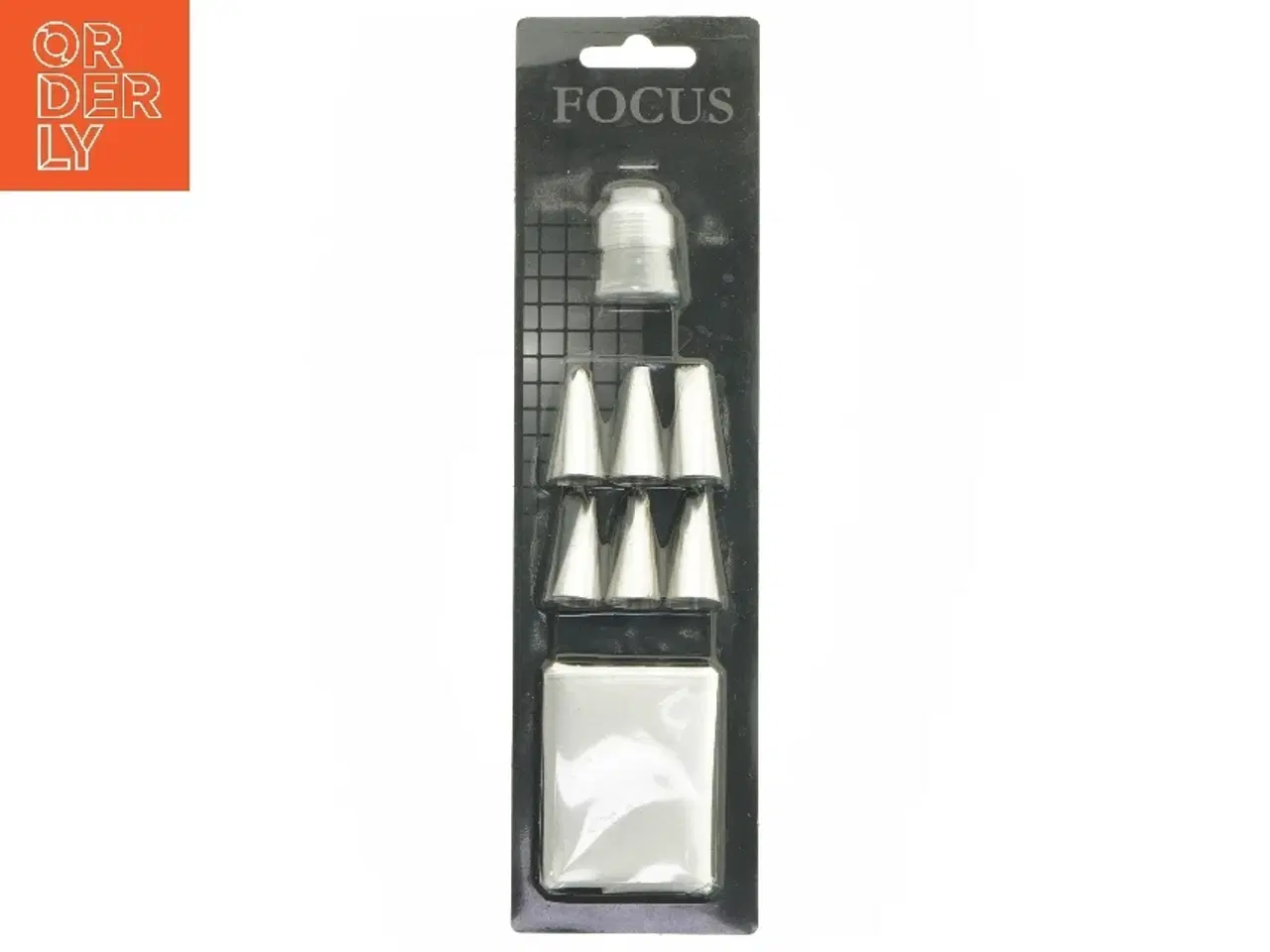 Billede 1 - Sprøjtepose med tyl til bagning fra Focus (str. 28x8 cm)