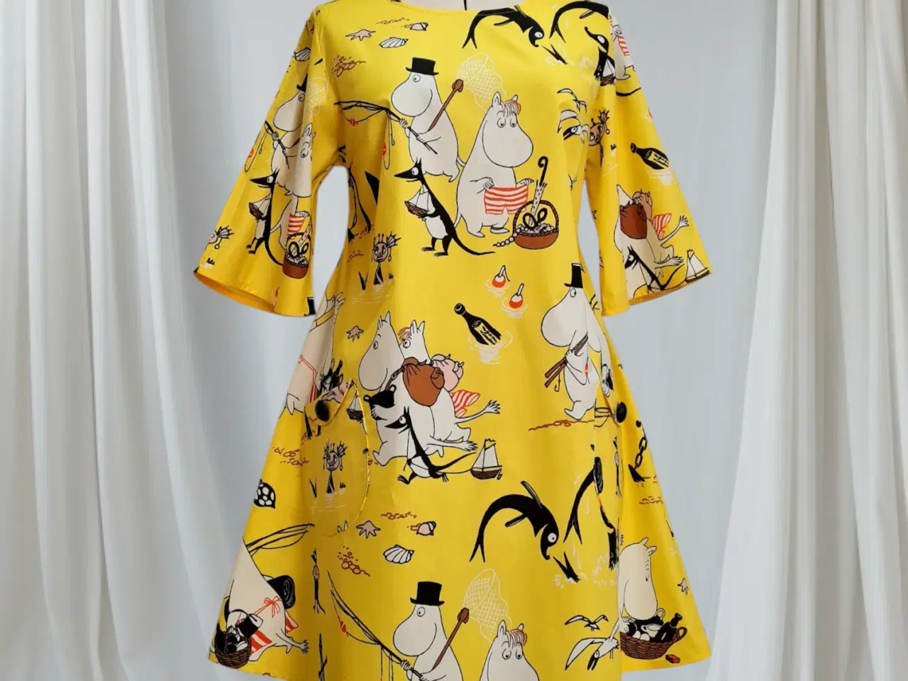 Billede 1 - Ny retro Mumi Moomin kjole 