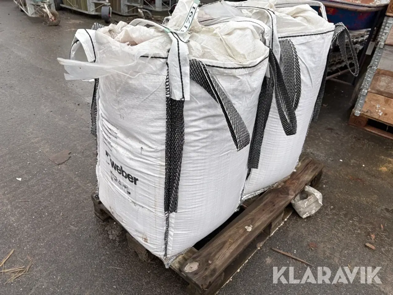 Billede 1 - Bakkemørtel Weber 0-4 mm 2x250 liter