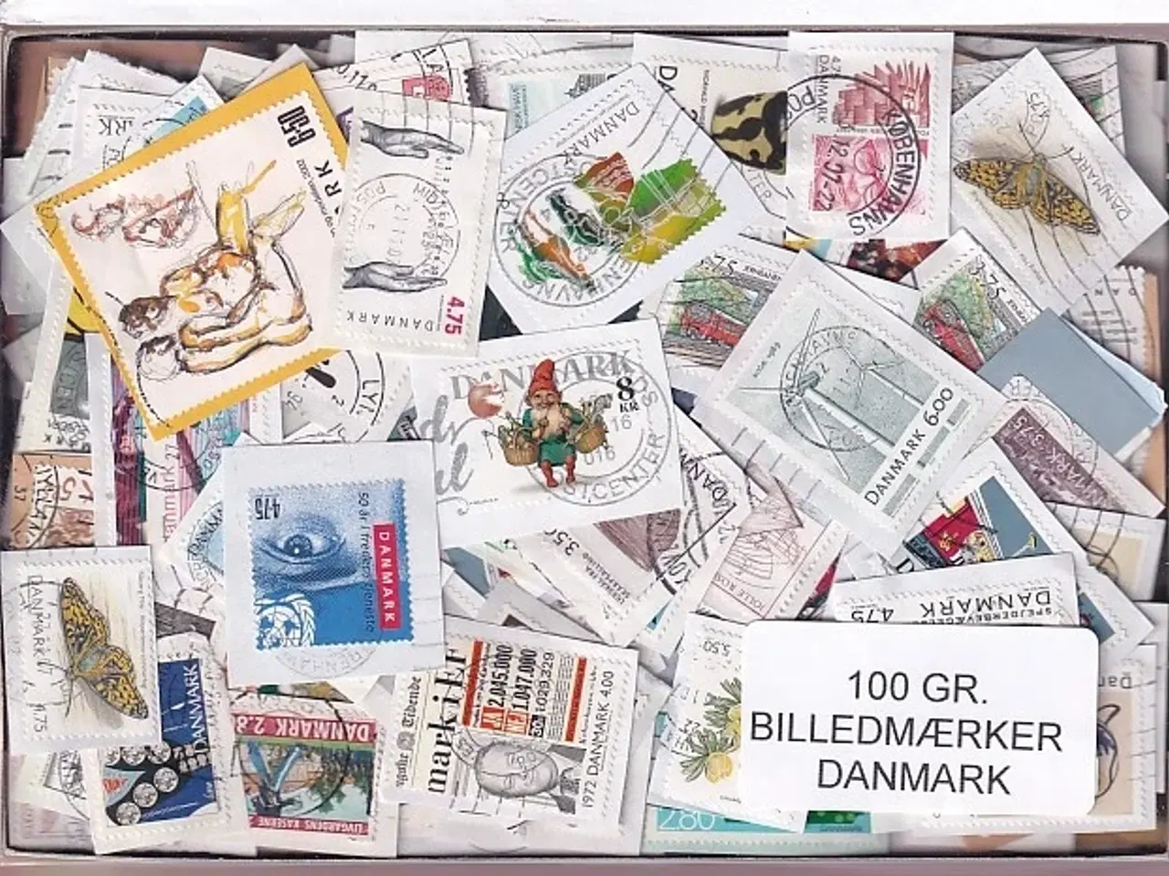 Billede 1 - Danmark 100 g. Billedmærker Enkeltklip - Ny varer hjemkommet 25 - 08 - 2024