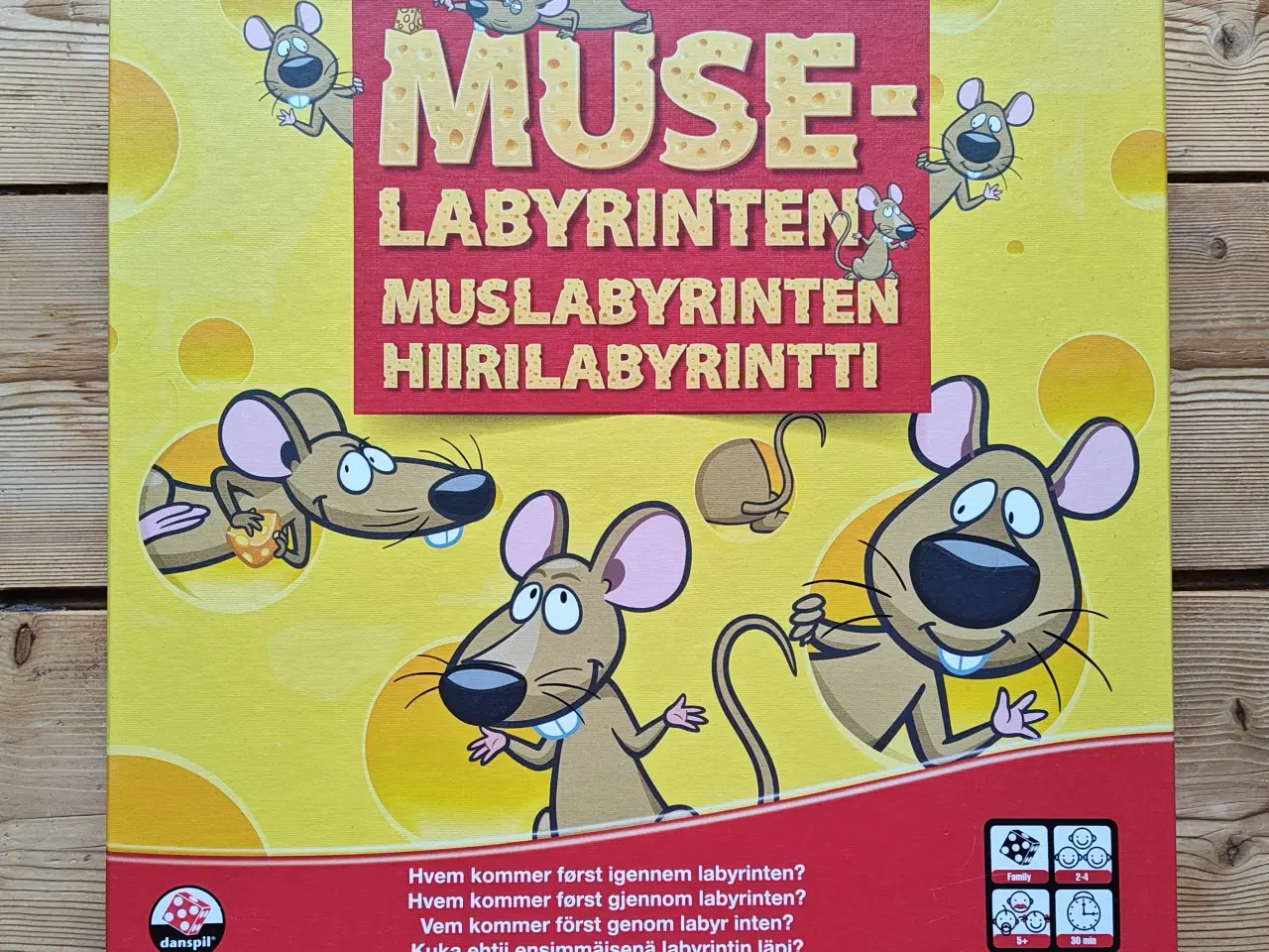 Billede 1 - Muse Labyrinten Brætspil Muselabyrinten