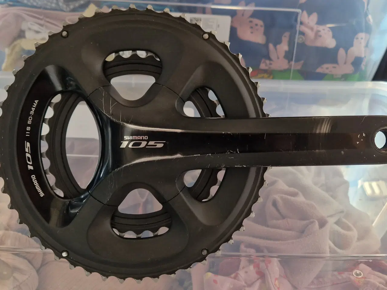 Billede 1 - Shimano 105 kranksæt