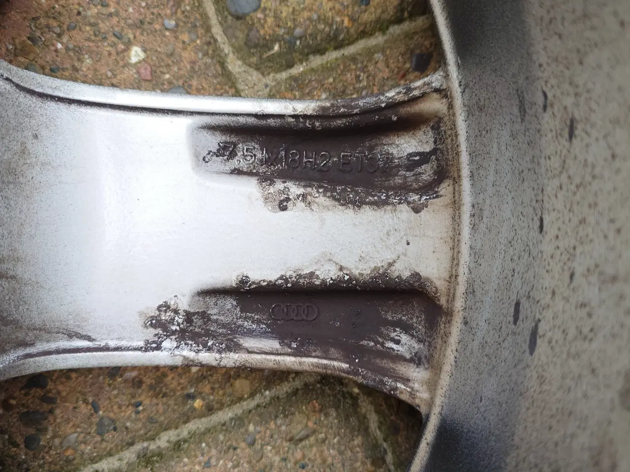 Billede 5 - Originale Audi A6 (C7 4G) fælge, malet koksgrå