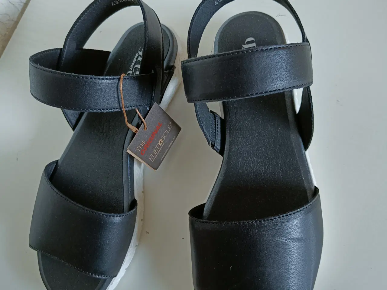 Billede 9 - Green Comfort sort sandaler 40