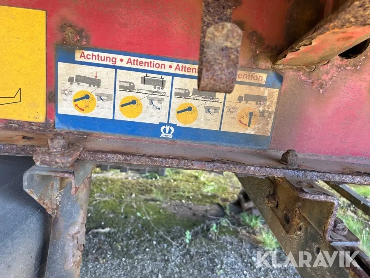 Billede 5 - Trailer Krone SD-2 3 aksler
