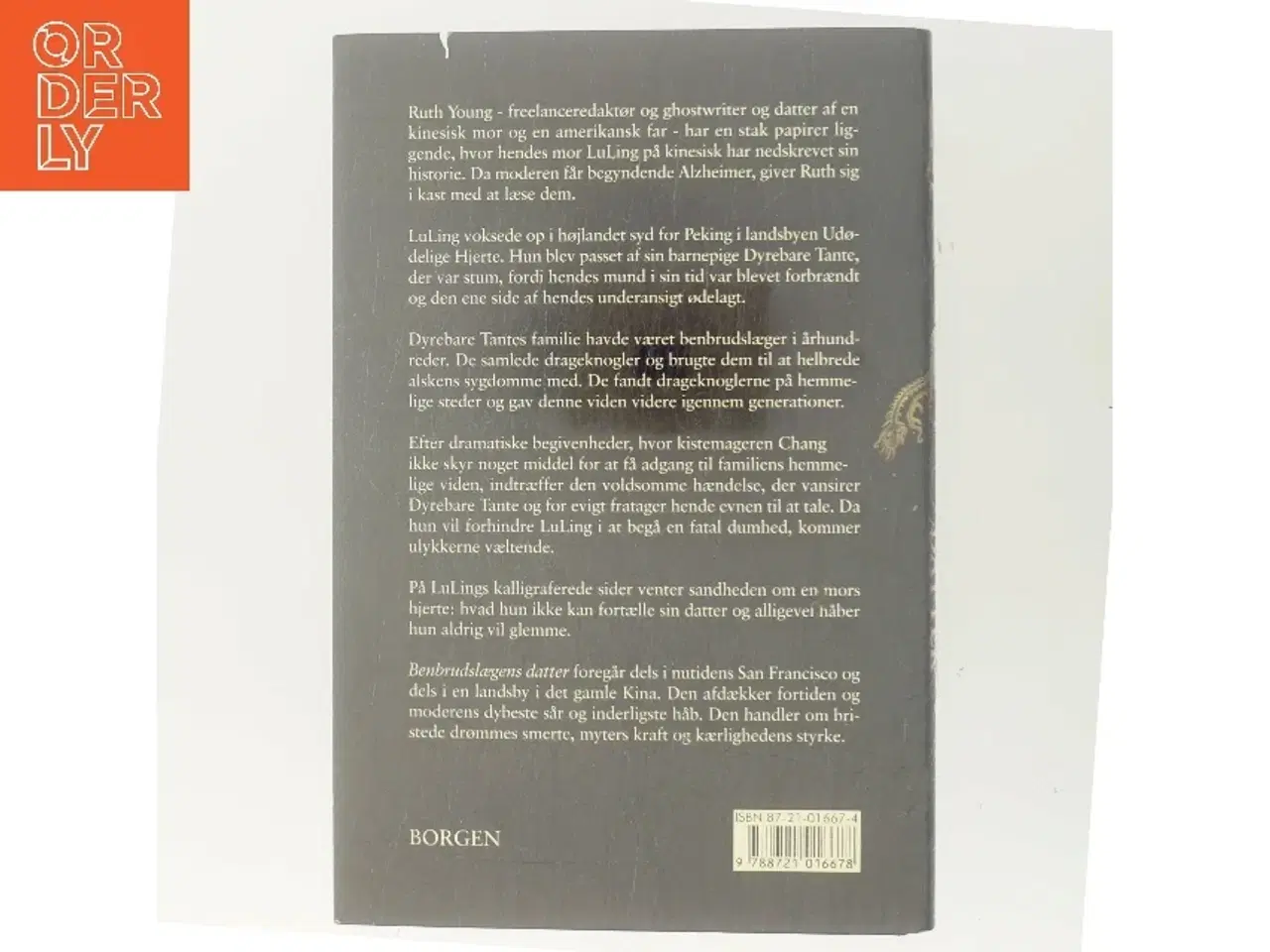 Billede 3 - Benbrudslægens datter : roman af Amy Tan (Bog)