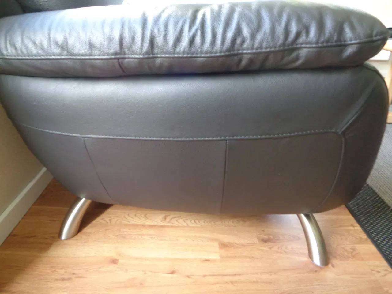 Billede 3 - Lædersofa