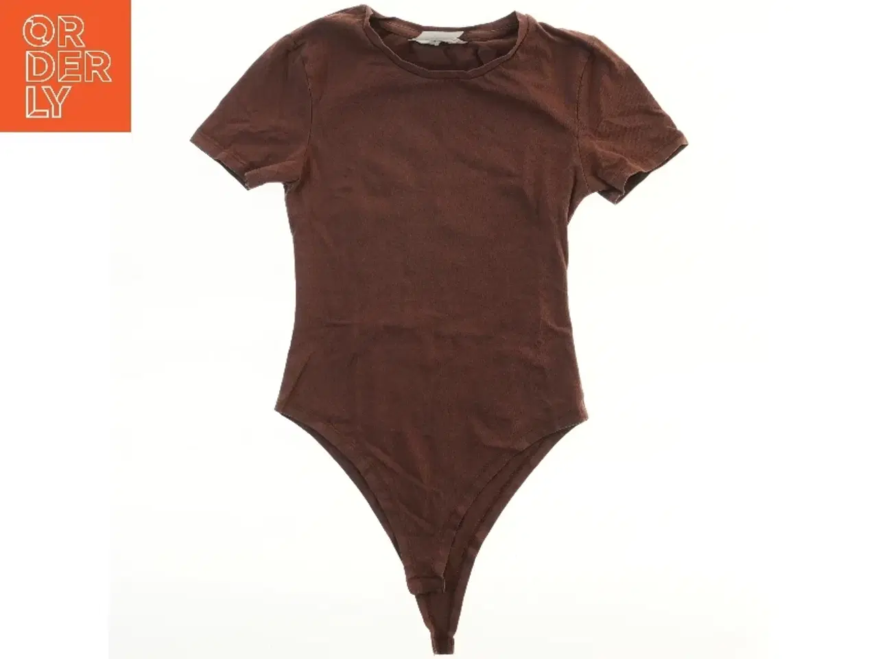 Billede 1 - Brun kortærmet bodystocking fra Primark (str. 146)