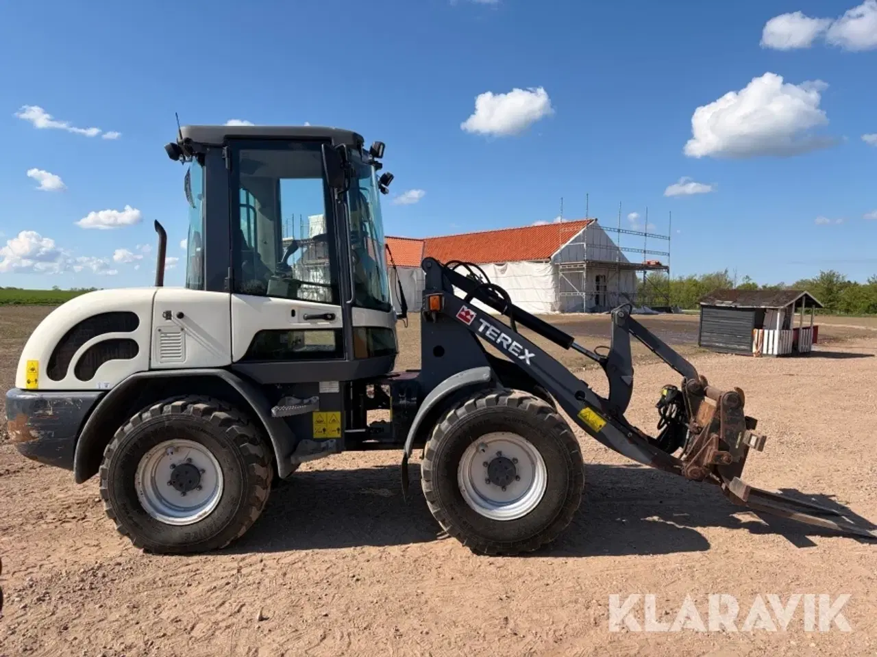 Billede 6 - Minilæsser Terex TL65 -med skovl og pallegaffel