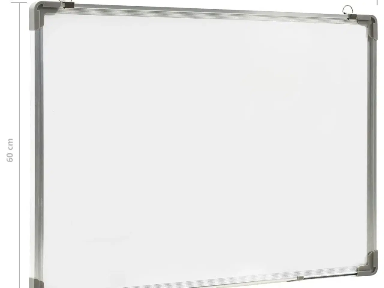 Billede 9 - Magnetisk whiteboard 90x60 cm stål hvid