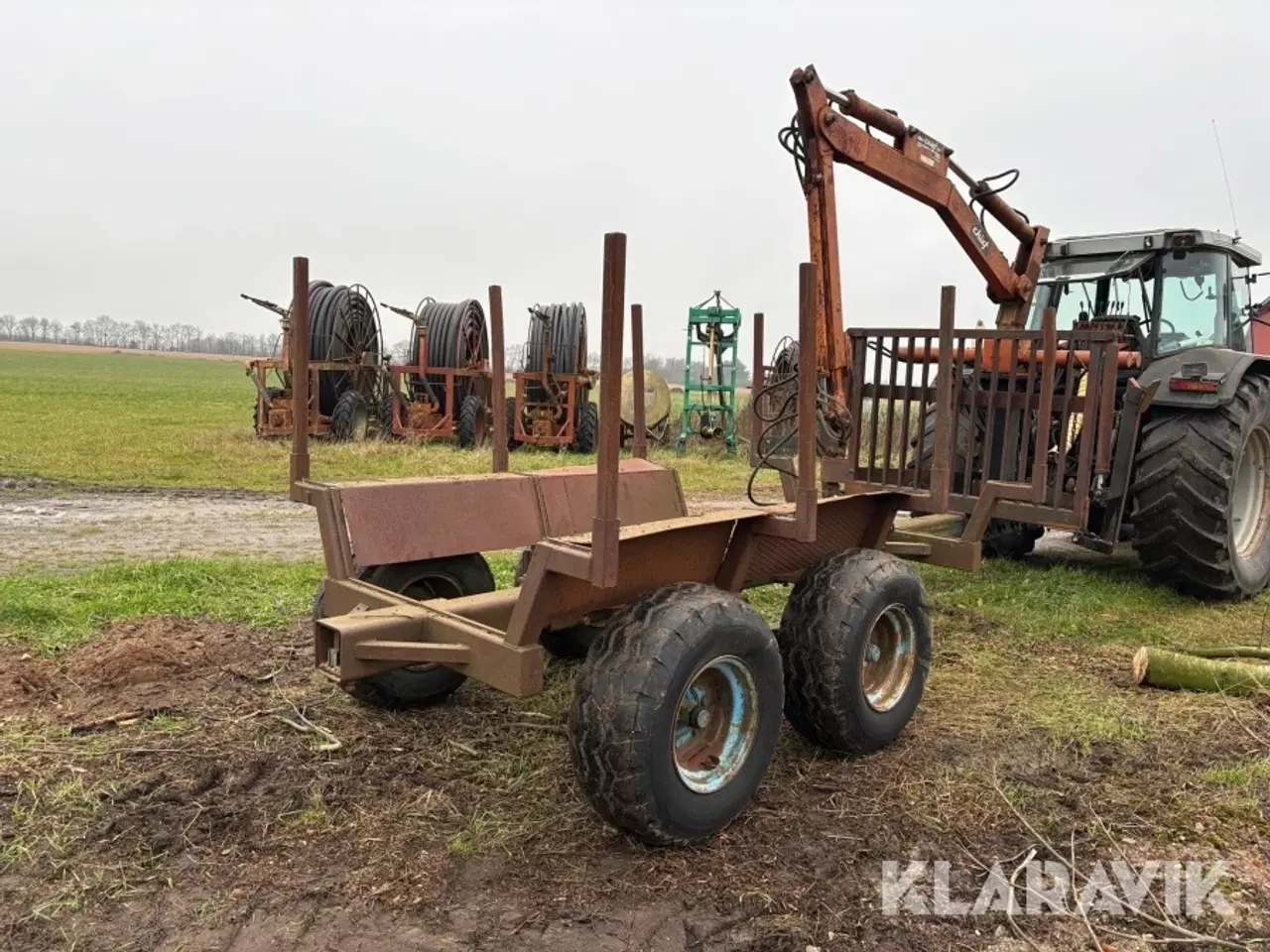 Billede 5 - Skovtrailer med kran