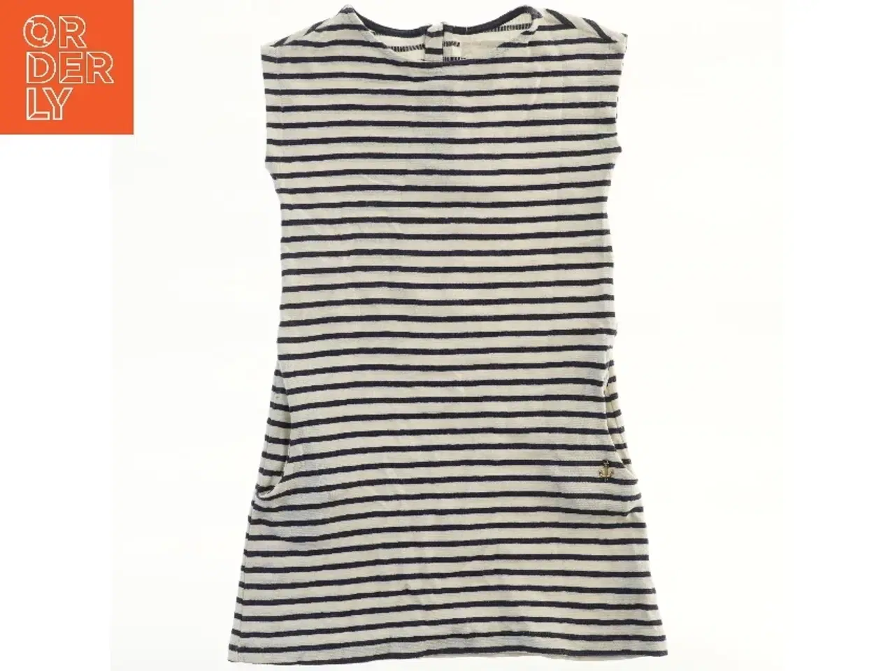 Billede 2 - Stribet kjole med lynlås fra Zara Girls (str. 140)