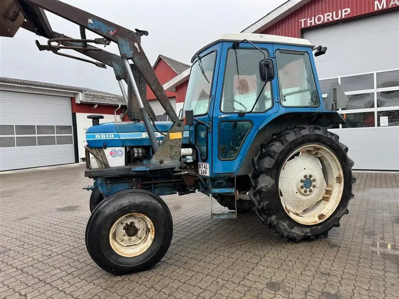 Billede 3 - Ford 6610 MED FRONTLÆSSER!