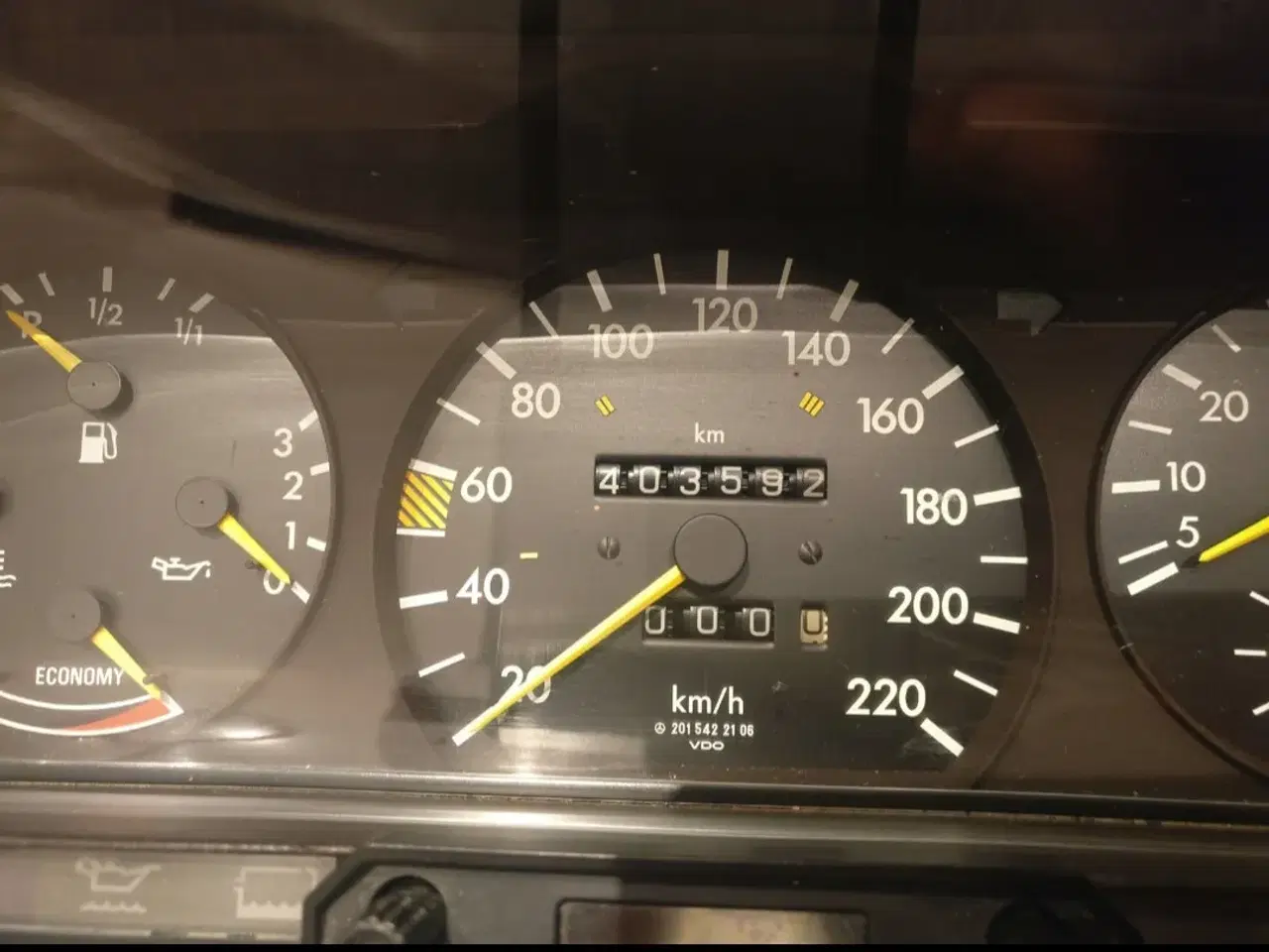 Billede 2 - Speedometer Mercedes 190