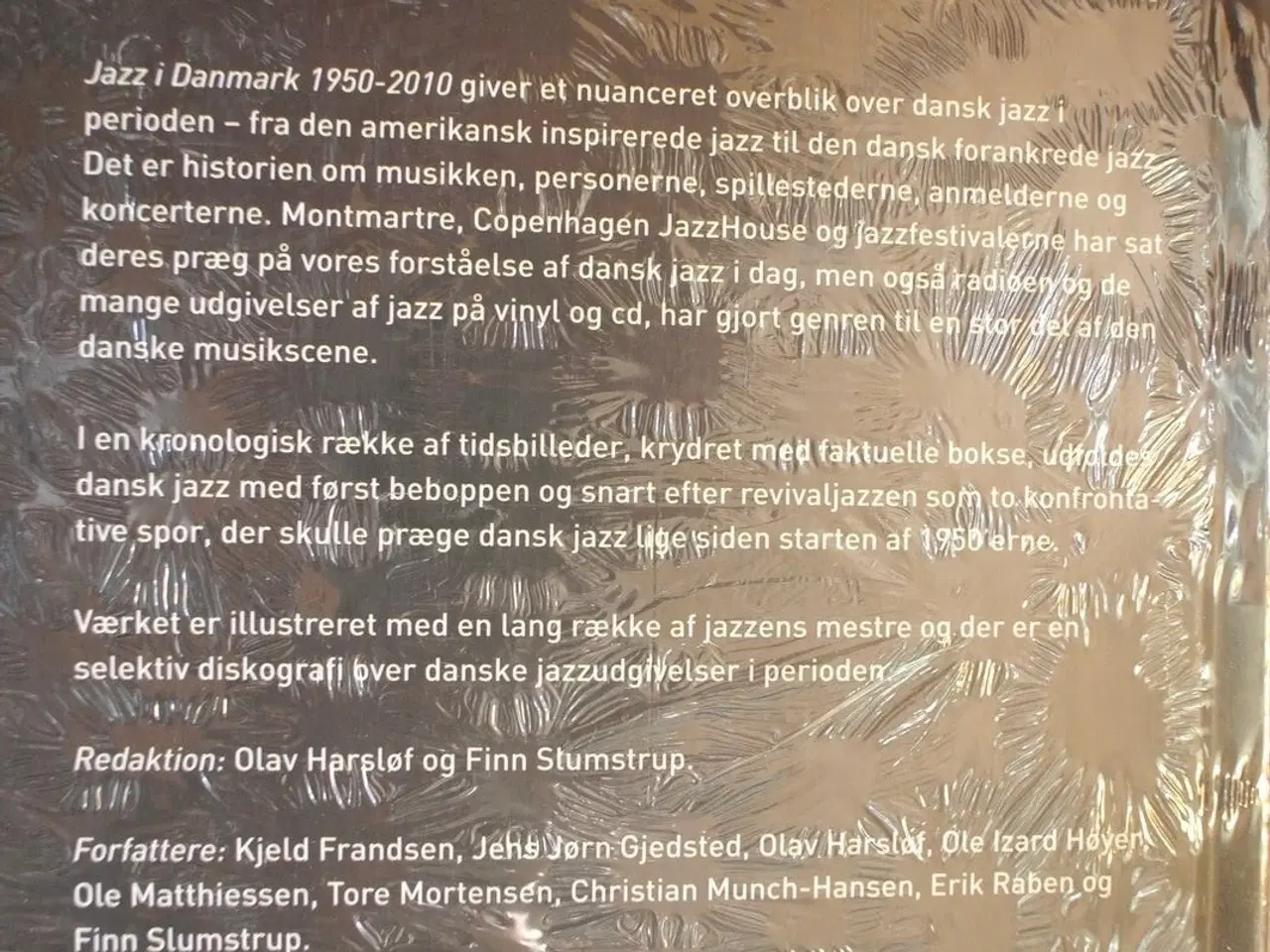 Billede 2 - jazz i danmark 1950-2010 - ny i plast. , red. af o