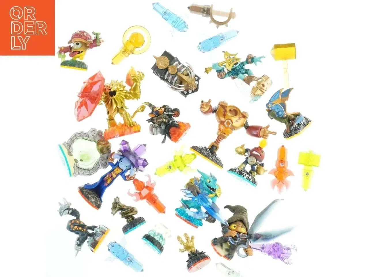 Billede 2 - Skylanders Swap Force figurer og opbevaringstaske fra Skylanders (str. Ø 22 cm)