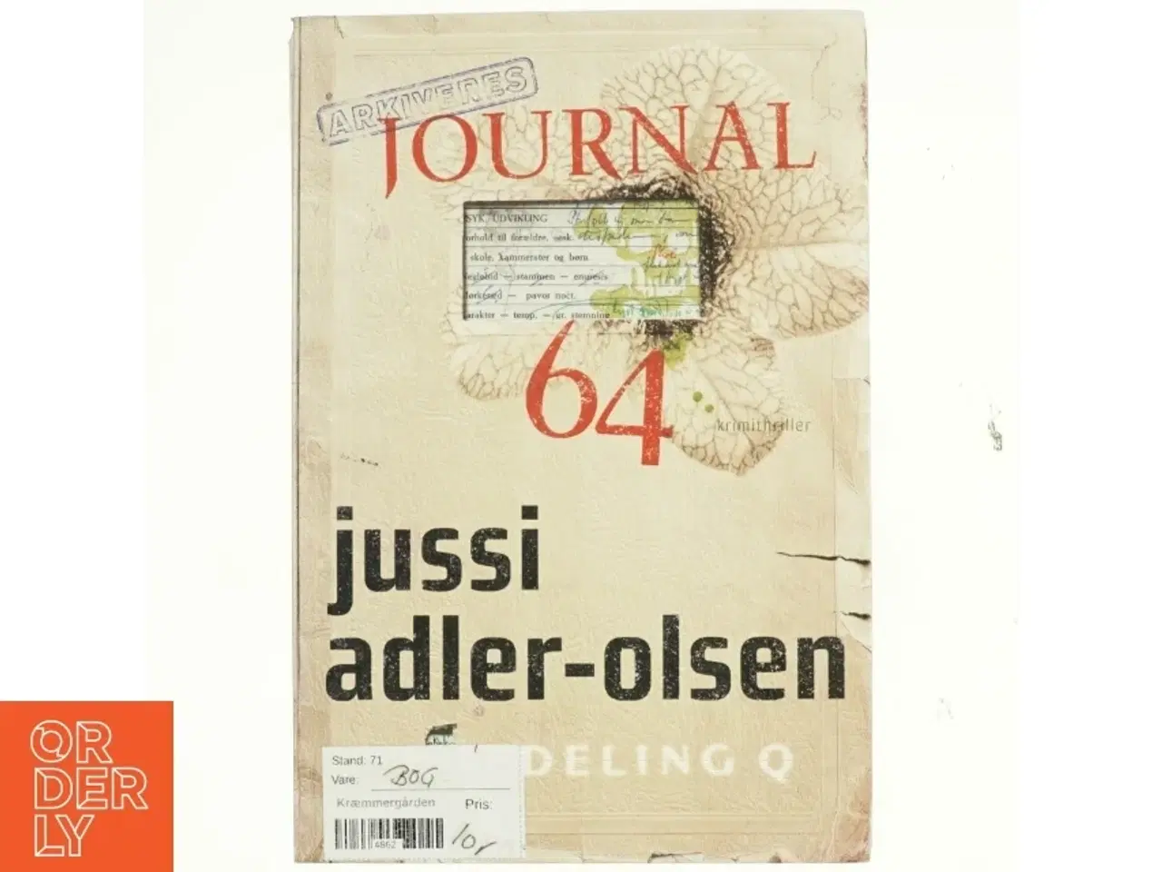 Billede 1 - Journal 64 af Jussi Adler-Olsen (Bog)