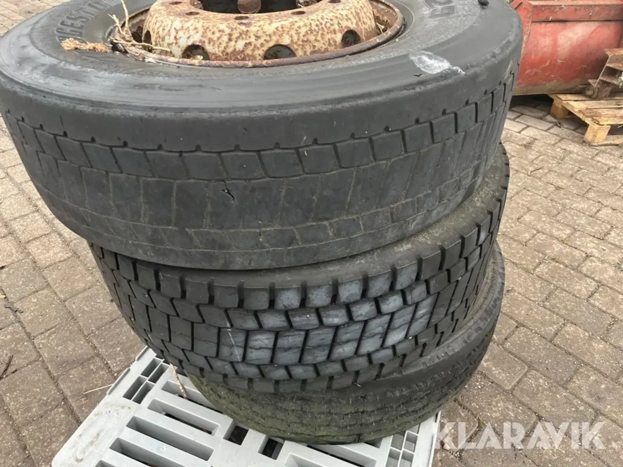 Billede 7 - Lastbil Bridgestone M729 dæk