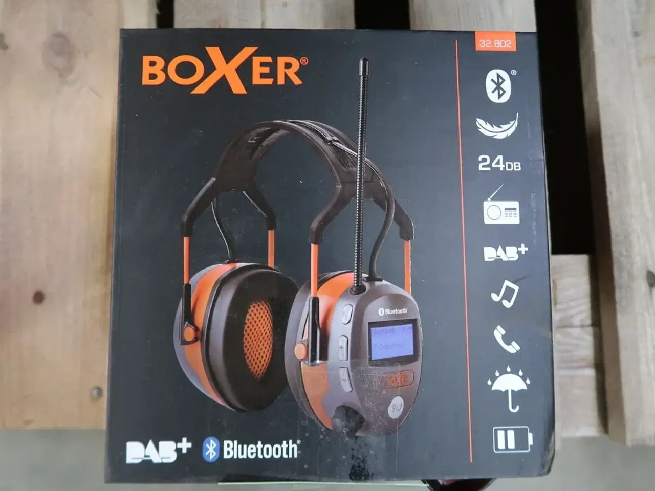 Billede 2 - Boxer Høreværn med Bluetooth og DAB-/FM-radio