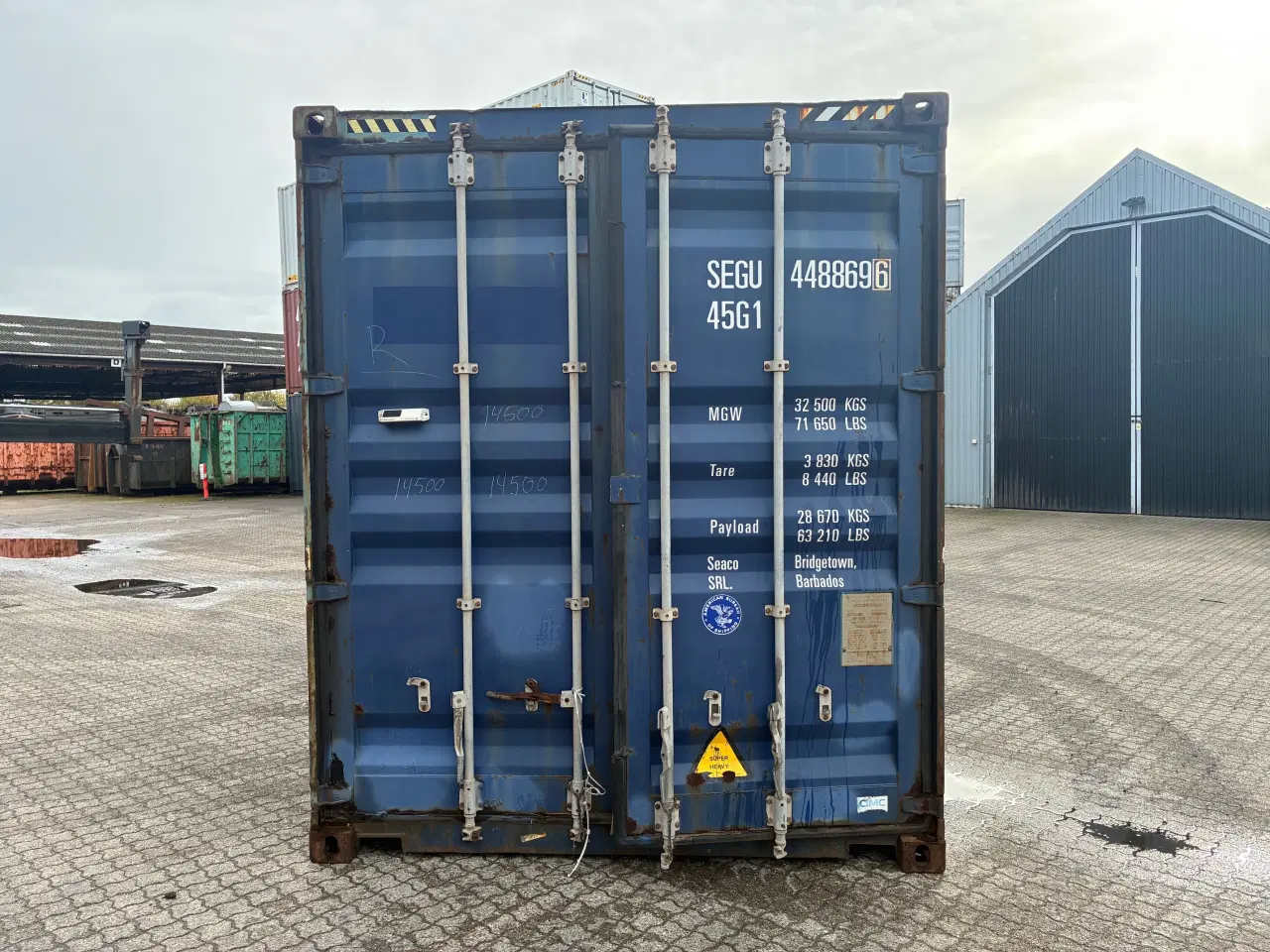 Billede 1 - 40 fods Container  HC ( 290 Cm ) - ID: SEGU 448869