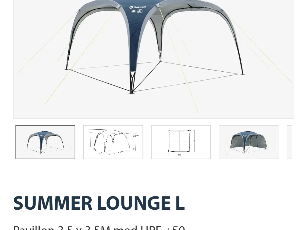 Billede 2 - Outwell summer lounge L 