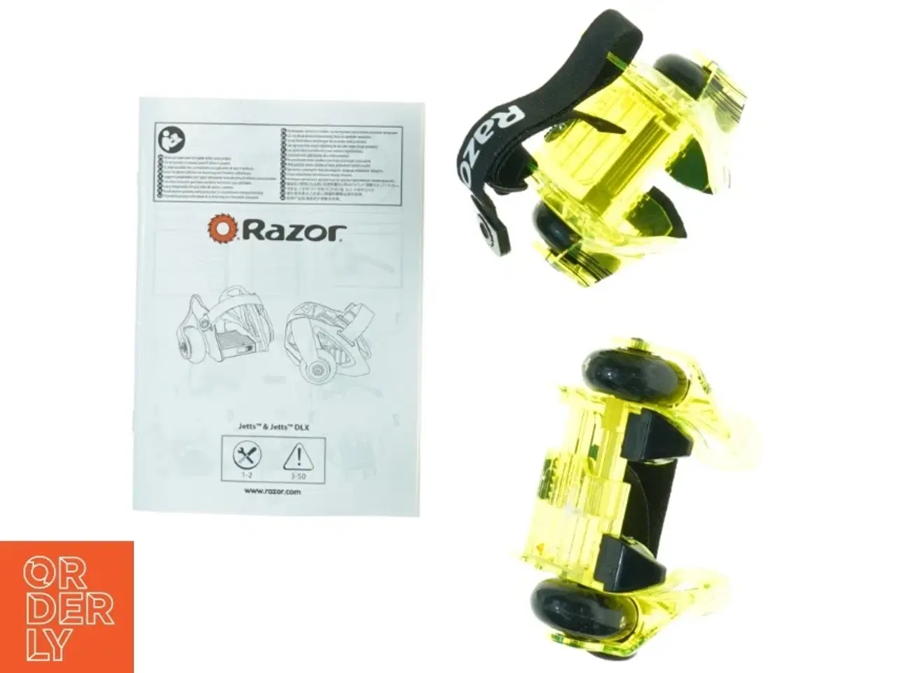 Billede 2 - Razor Jetts hæl-rulleskøjter fra Razor (str. Maks 80 kilo)