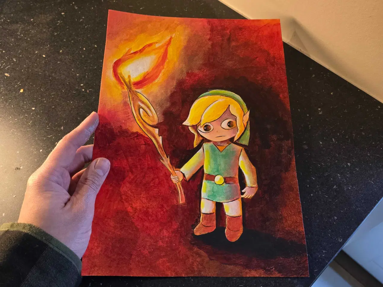 Billede 4 - Akryl tegning 20x30 Link