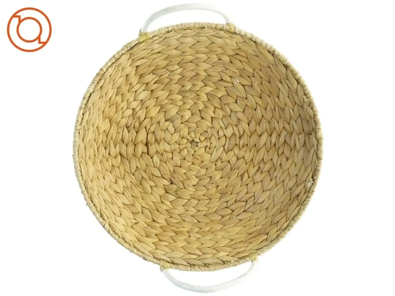 Billede 3 - Flettet kurv (str. 35 x 10 cm)
