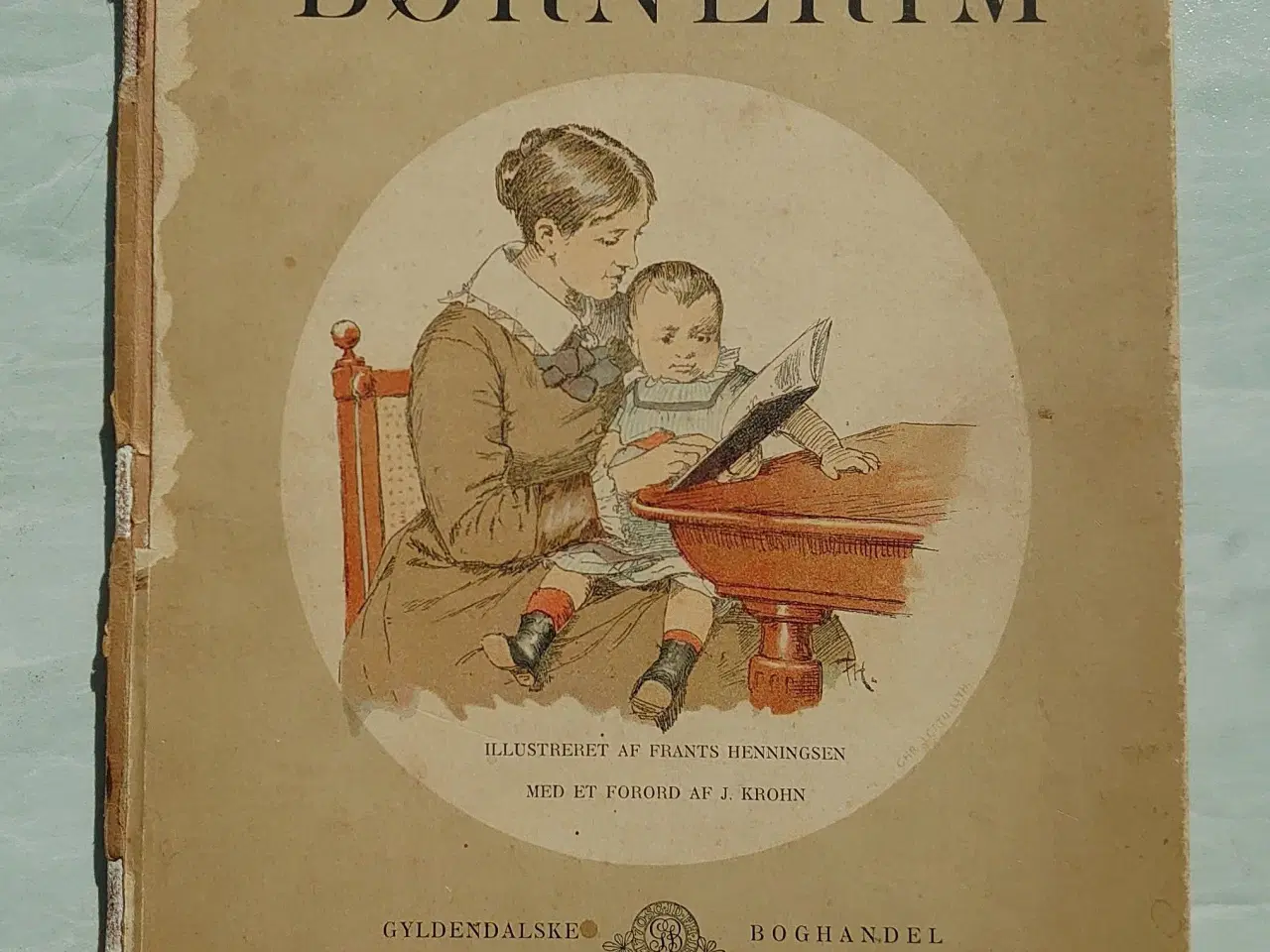 Billede 1 - Børnerim: ill. Frants Henningsen. 1. udg. 1906