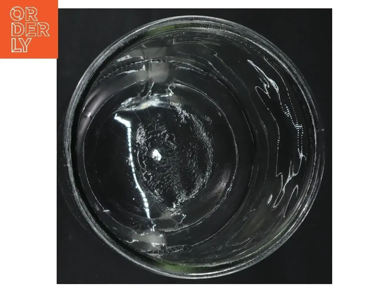 Billede 4 - Glasvase (str. H. 17,5 cm. ø. 13,5 cm)