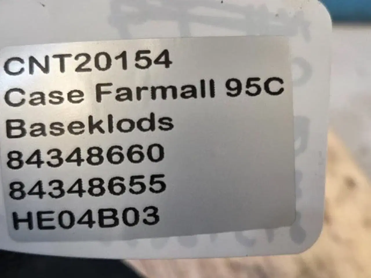 Billede 12 - Case Farmall 95C Baseklods 84348660