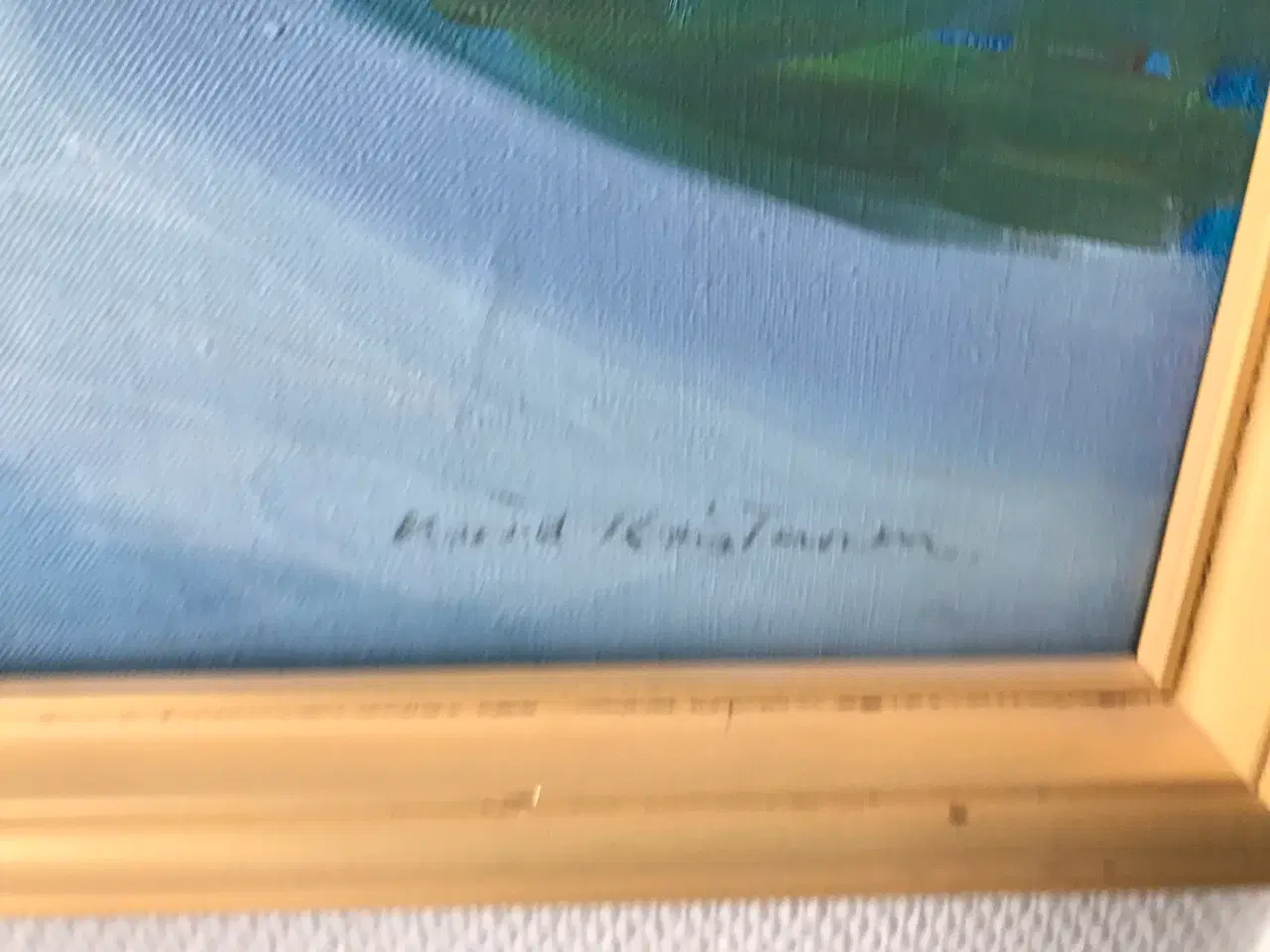 Billede 3 - "Vintereftermiddag ved Havet, 1965  K.Kristensen