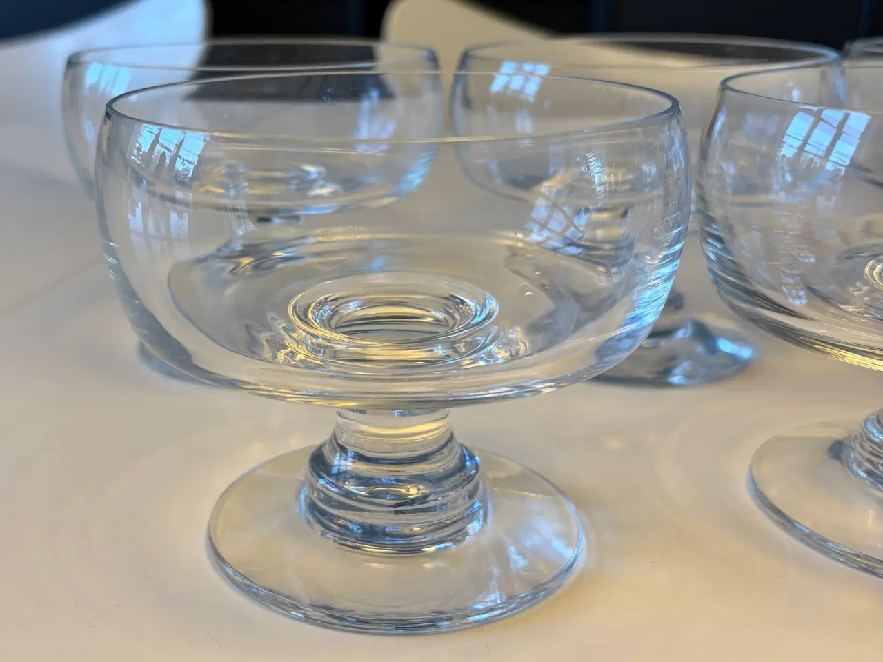 Billede 2 -  ALMUE 5 portionsglas + 6 cognac - Lütken - HG