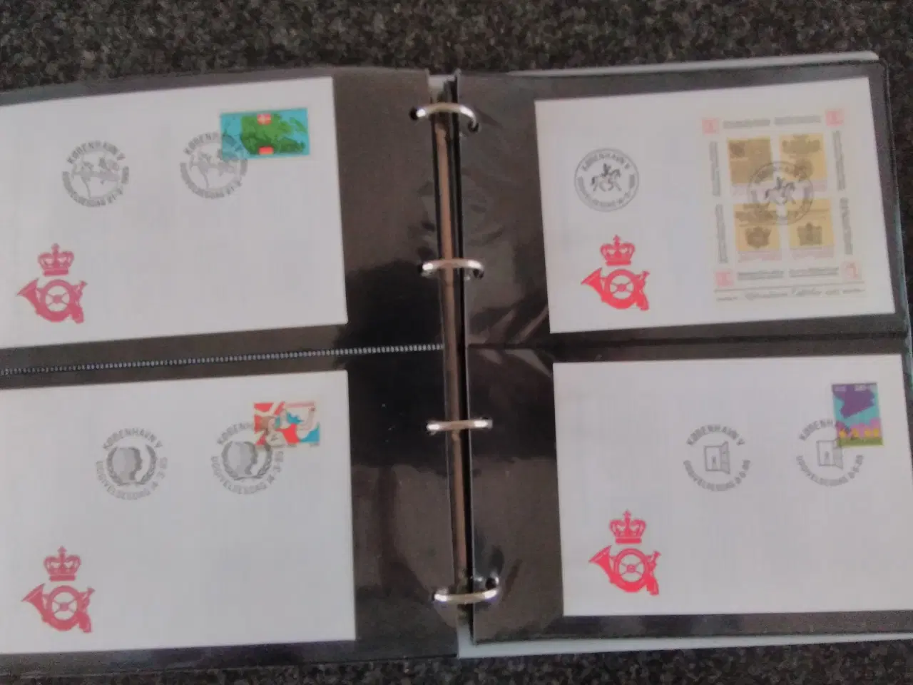 Billede 6 - FDC Mappe, 34 sider med kuverter