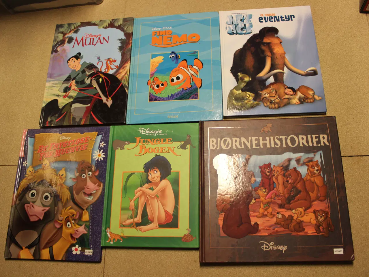 Billede 1 - 6 Forskellige Disney bøger