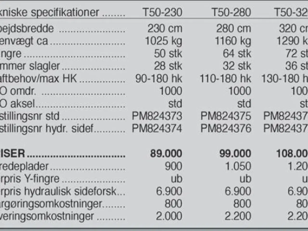 Billede 9 - Ortolan T 50 320 cm.