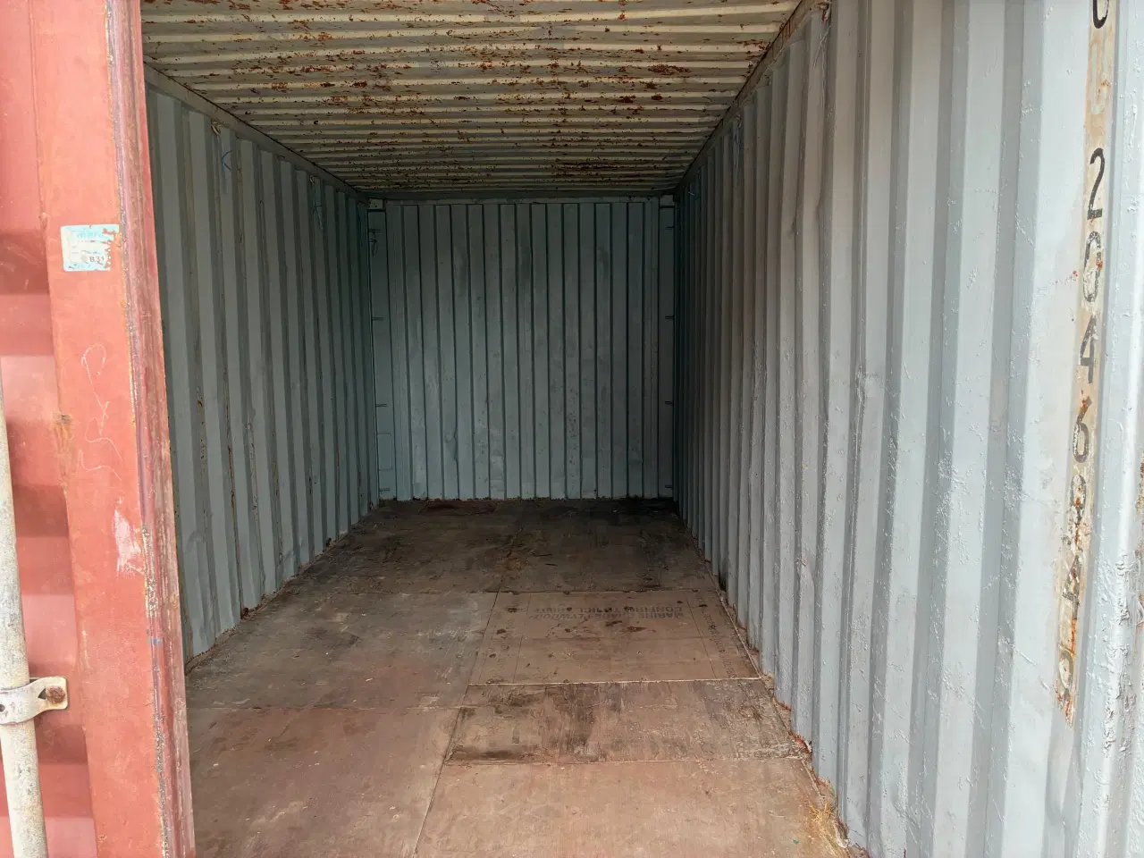 Billede 2 - 20 fods Container- ID: BMOU 204694-9