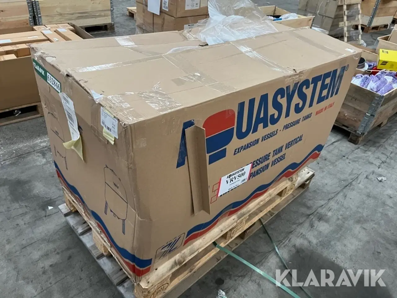 Billede 3 - Trykekspansionsbeholder Aquasystem AC VRV500 8 bar