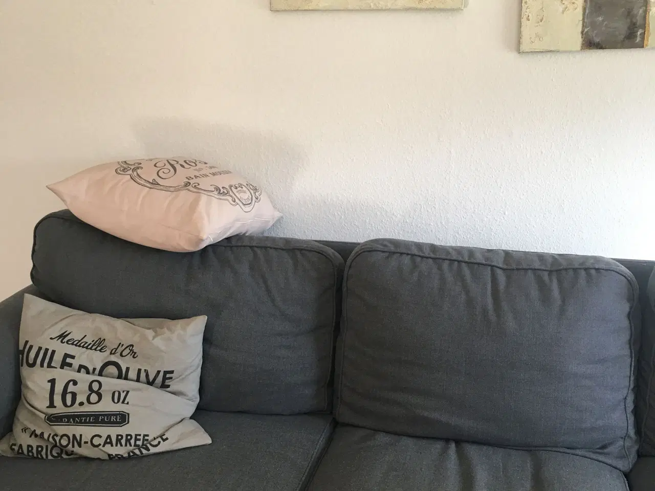 Billede 3 - Grå sofa med chaiselong 