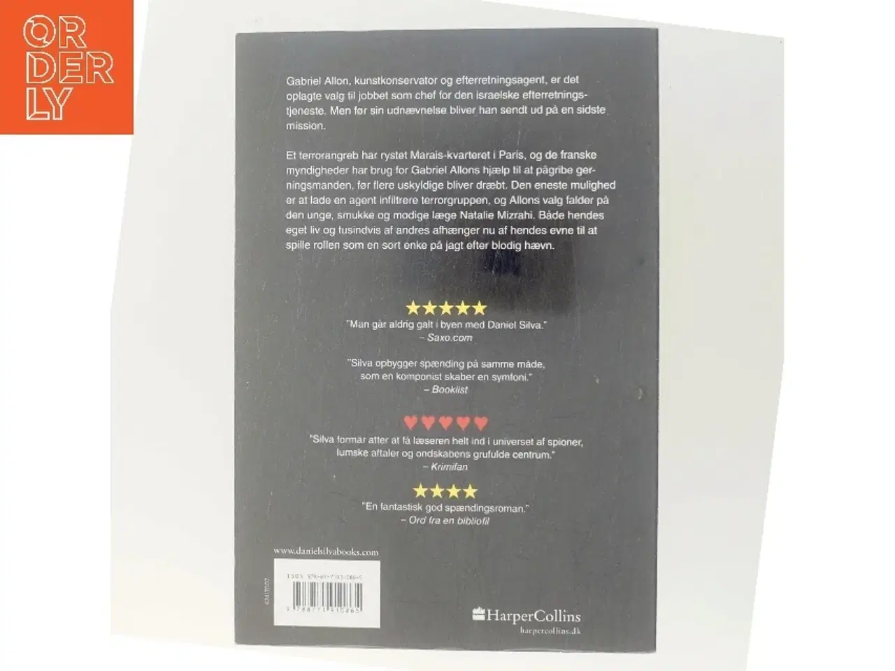 Billede 3 - Den sorte enke af Daniel Silva (Bog)
